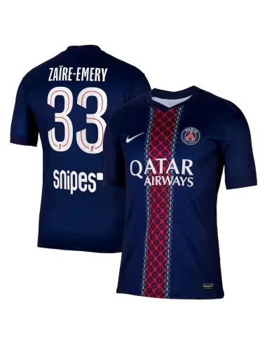 MAILLOT PSG DOMICILE ZAIRE-EMERY 2025-2026